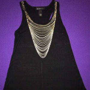 INC UNIQUE TANK TOP